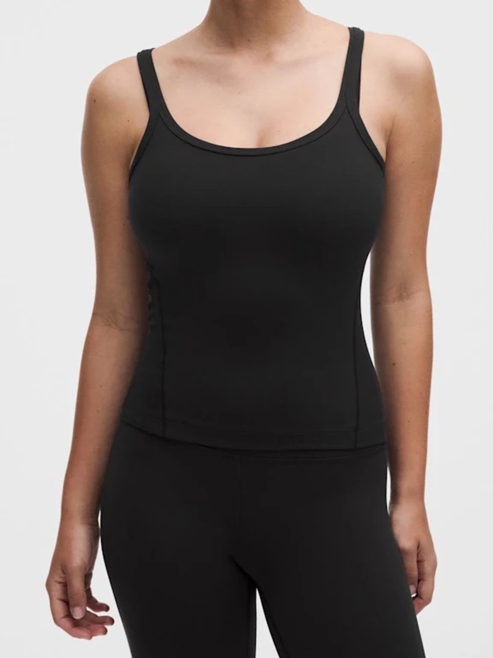 Lululemon Align Scoop Neck Waist Length Tank Top - Black Size 8
